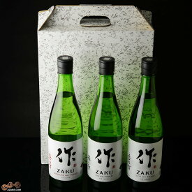 【送料込み】作　恵・穂・玄　三連智(さんれんとも) 日本酒飲み比べセット ギフト包装無料【13】 750ml 3本