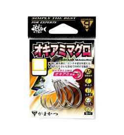 【5枚セット/クリックポスト】 がまかつ(gamakatsu) 鈎 A1 オキアミマグロ 銀