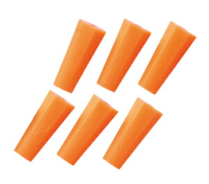 【クリックポスト】キザクラ(Kizakura) 仕掛けパーツ小物 スーパーVゴム L イエロー (6個入)