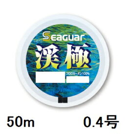 【クリックポスト】シーガー(SEAGUAR) 鮎/渓流 シーガー 渓極 50m 0.4号