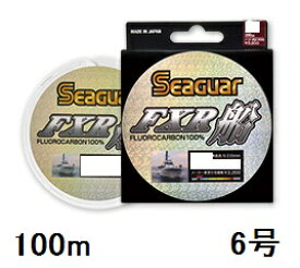 【クリックポスト】シーガー(SEAGUAR) フロロカーボンハリス シーガー FXR船 100m 6号