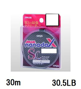 �T�����[�i�C����(Sanyo) APPLAUD nanodaX SHOCK LEADER�y�i�m�_�b�N�X �V���b�N ���[�_�[�z 30m 30.5LB(7��)