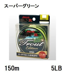 �T�����[�i�C����(Sanyo) APPLAUD GT-R TROUT EDITION�y�W�[�e�B�[�A�[�� �g���E�g �G�f�B�V�����z �X�[�p�[�O���[�� 150m 5LB