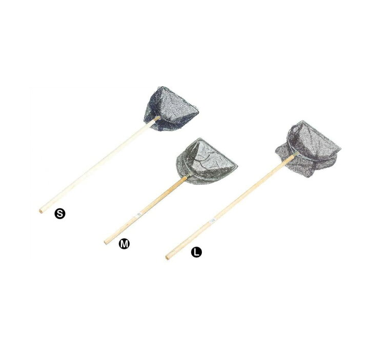 楽天市場】マルシン漁具(DRAGON) 木柄付イケス網【大型商品200 