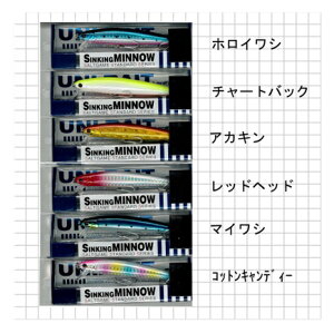 solfiesta(\tBGX^) V[oX~m[ UNIBAIT SINKING MINNOW `jxCgVLO~m[`