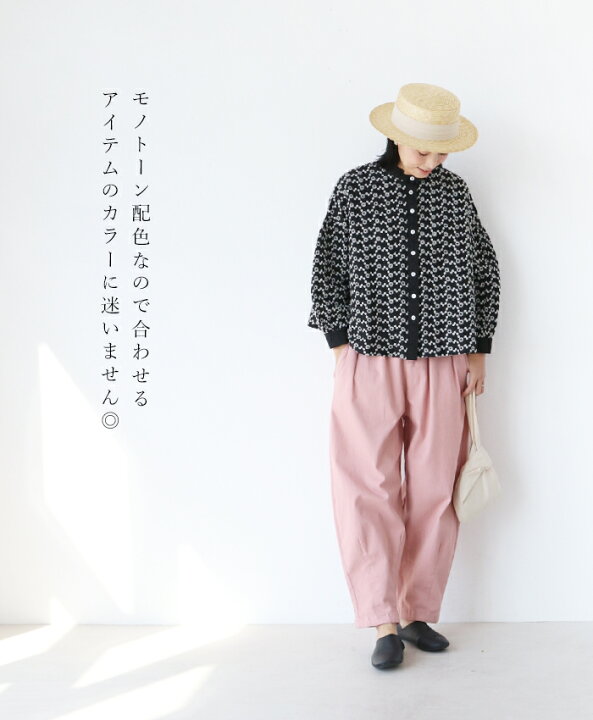 楽天市場】トップス 刺繍 ブラウス【凛と咲く丸花刺繍ブラウス】3L LL  