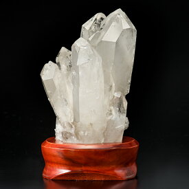 美しい形状のブラジル産 天然水晶クラスター