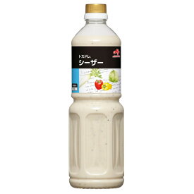 味の素 トスサラダ用ドレッシング シーザー 1L 汎用性 黒胡椒 スパイス チーズ 食品 調味料 生野菜サラダ 野菜 ソース ボトル 簡単 常備品 料理 ベース まろやか 洋風調味料 業務用 家庭用 大容量 お買い得 まとめ買い