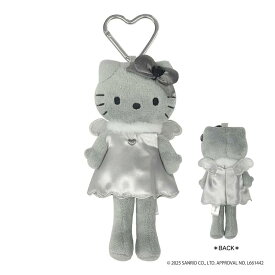 【100円OFFクーポン利用で2240円!!】ハローキティ モノトーン ハローキティぬいぐるみ BLACK ANGEL スタイルアップマスコットキーホルダーnic_kt55-08_kt55-9 ハローキティグッズ キーホルダー ハローキティ ブラックシリーズ 黒キティちゃん HelloKitty 足長 キティちゃん