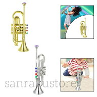 【送料無料】音楽玩具 トランペット楽器 学習教育玩具 楽器トランペット パーティー ホームスクール 対象…