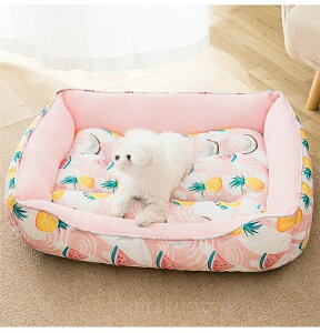 【送料無料】ペット ベッド 室内用ベッド 寝床 猫 冷たい 接触冷感 涼しい 夏 春 犬 熱中症防止 暑さ対策 メッシュ 冷感 クール ペット用 クール ペット 洗える 夏用 軽量 丈夫 折りたたみ可