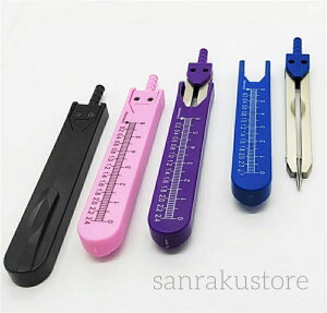 【送料無料】ディバイダー 測定ツール クリアスケール 高精度 ポータブル 精密キャリパー ステンレススチール製 メディカル用 ツール 小型ポータブル工具 計測器 精密測定器 目盛り付き 耐