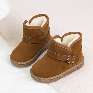 キッズ ウィンターブーツ ムートンブーツ 冬用ブーツ 女の子 男の子 ベビー 綿靴 雪靴 滑り止め ふわふわ 暖かい スノーブーツ 冬靴 防寒 ボアブーツ 秋 冬 幼稚園 小学生 外出 通園 通学 ク