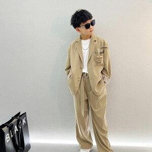 キッズ 子供 スーツ 男の子 ジュニア フォーマルスーツ ゆったり カジュアル 小学生 高校生 入学式 卒業式 結婚式 冠婚葬祭 こども スーツジャケット ズボン ボトムス 100 110 120 130 140 150 160 170