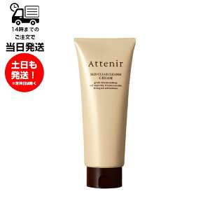 Attenir �A�e�j�A �X�L���N���A�N�����Y �N���[��r �N�����W���O �N���[���^�C�v 120g SKIN CLEAR CLEANSE CREAM �܂уG�N�X�e�g�p�� �����N�V���O�A���}�̍��� ��_�� �����F �p���x���t���[ �A���R