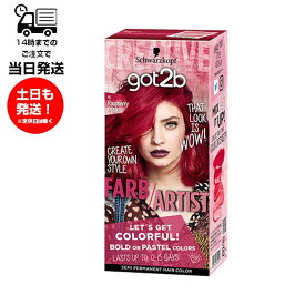 got2b ゴットゥービー カラークリーム ラズベリーピンク ヘアカラー 毛染め剤 クリーム アクセントカラー ポイント