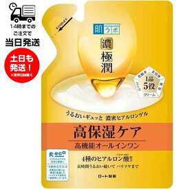 肌ラボ 濃極潤 高保湿ケア 高機能オールインワン ロート製薬 詰め替え 80g ハダラボモイストジェルd ジェル状保湿液