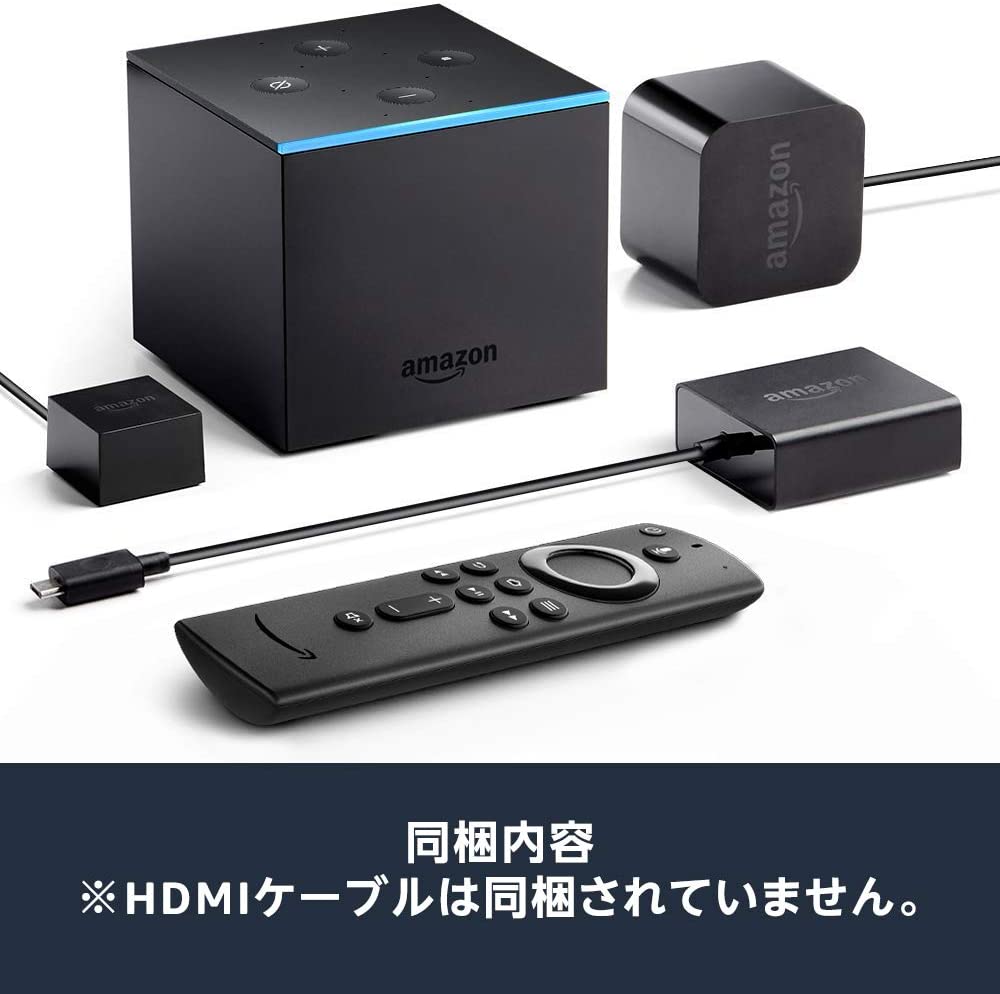 楽天市場】Fire tv cube 4K・HDR対応 Alexa音声認識リモコン付属 