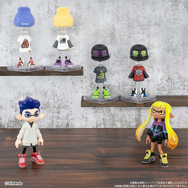 楽天市場】スプラトゥーン2 きせかえギアコレクション 復刻版 8個入り 