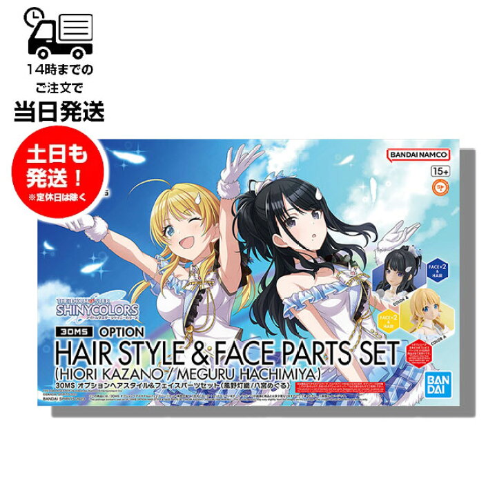 楽天市場】30MS オプションヘアスタイル&フェイスパーツセット(風野灯 