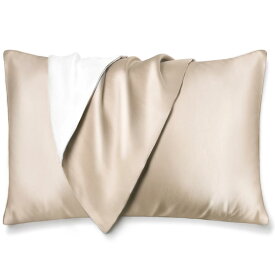 【★1枚買うと,5％OFF!2枚買うと,10％OFF!3枚買うと,17％OFF!★】ARUARU 枕カバー シルク 100% シルク枕カバー まくらカバー 43×63cm 50×70cm おしゃれ かわいい 片面シルク 封筒式 シルク ピローケース 絹 枕 涼しい テンセル 洗える 美髪 美肌 ギフト