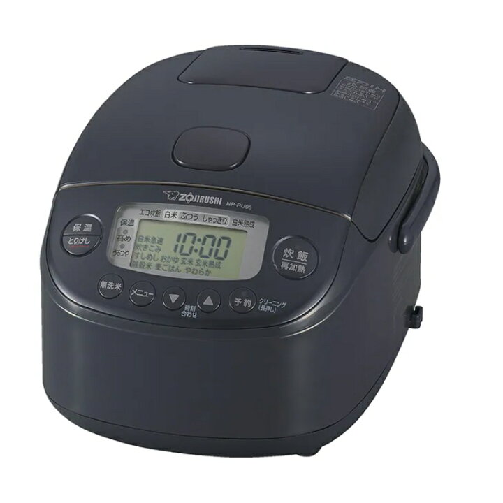 楽天市場】ZOJIRUSHI （象印）3合炊き 圧力IH炊飯ジャー NP-RU05-BZ 
