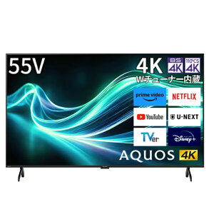 �V���[�v SHARP AQUOS�i�A�N�I�X�j GL1�V���[�Y 55V�^ 4K�t���e���r Google TV���� 4T-C55GL1