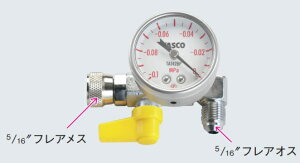 TASCO�@�~�j�^��Q�[�W�L�b�g�@TA142MK�@�^��|���v�ɐڑ����Đ^��x���m�F�I