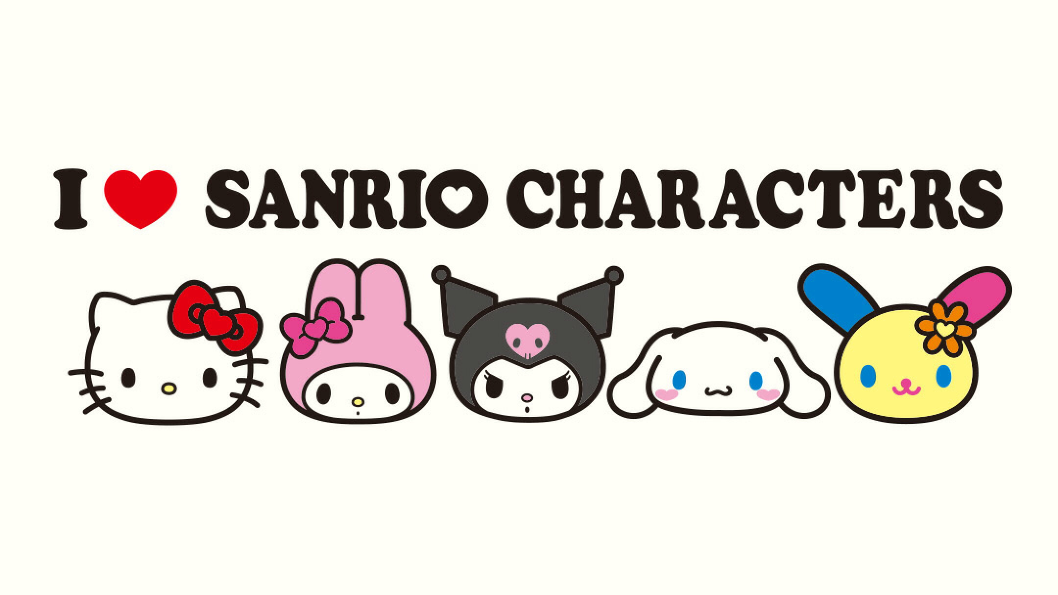 I LOVE SANRIO CHARACTERS
