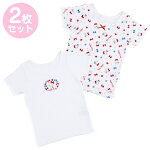 ハローキティ キッズキルト肌着2枚セット