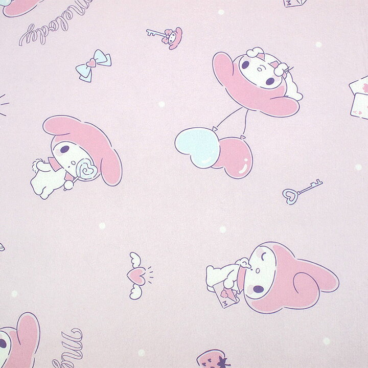 楽天市場 マイメロディ 冷感ラグ 185 185cm サンリオオンラインショップ