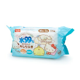 サンリオキャラクターズ おしりふき3個パック(Sanrio Baby)