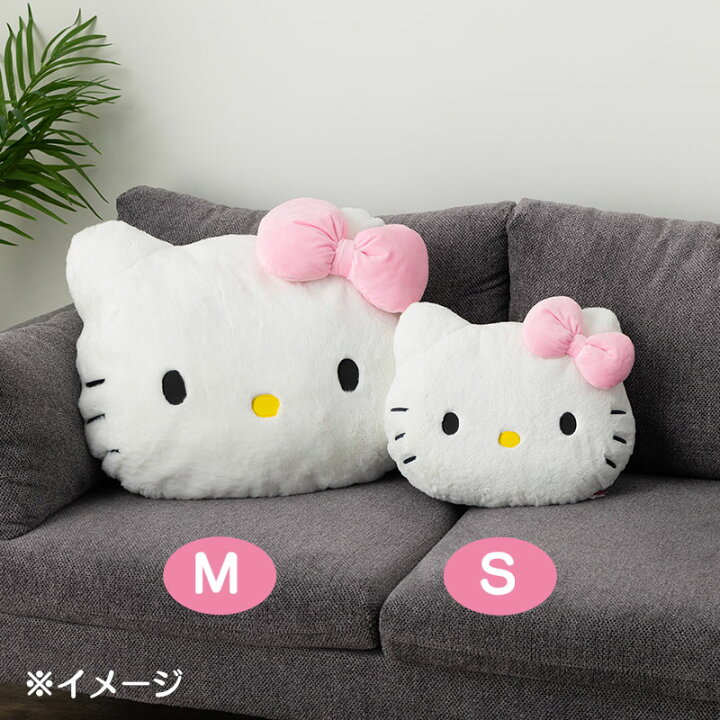 楽天市場】ハローキティ フェイス形クッションS : 公式サンリオ 