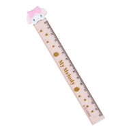 マイメロディ マスコット付きスリム定規 15cm
