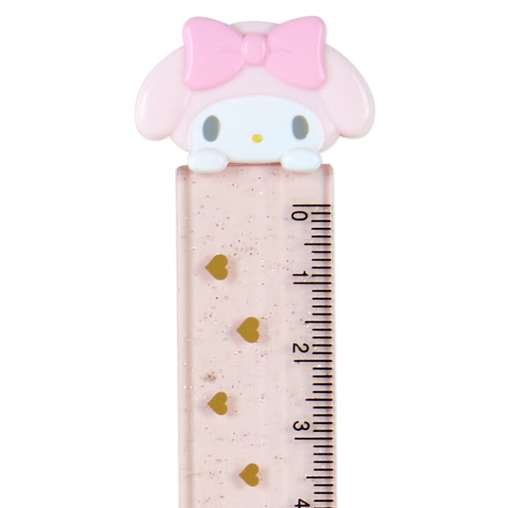 楽天市場】マイメロディ マスコット付きスリム定規 15cm : サンリオ  
