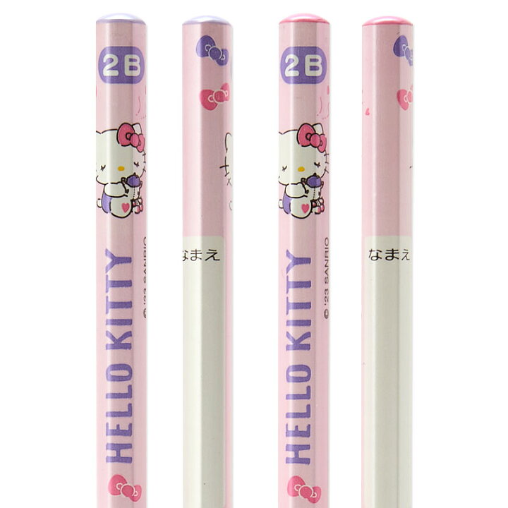 楽天市場】ハローキティ かきかた鉛筆2B 12本セット : 公式サンリオ 