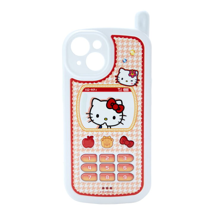 楽天市場】ハローキティ レトロガラケー風 iPhone 15/14ケース 