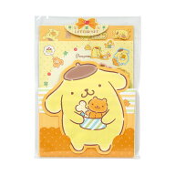 ポムポムプリン キャラクター形レターセット