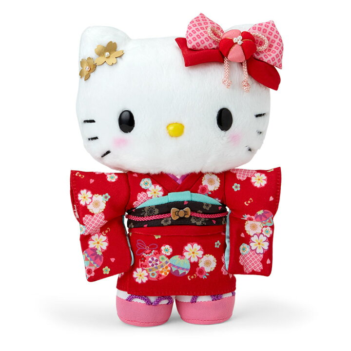 楽天市場】ハローキティ ぬいぐるみ（着物） : 公式サンリオオンライン 