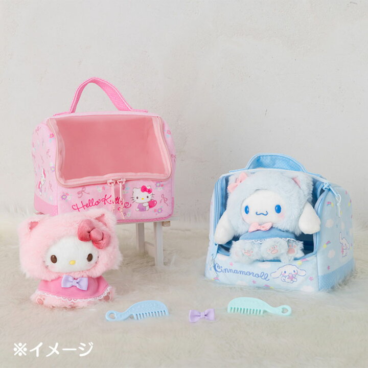 楽天市場】シナモロール ぬいぐるみおせわセット（こねこ） : サンリオ 