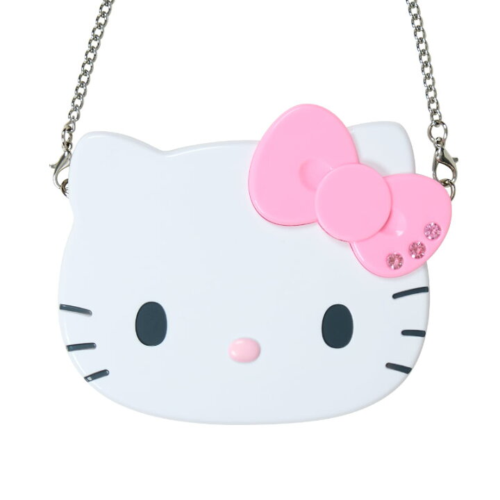 楽天市場】ハローキティ チェーン付き両面ミラー（I Love Hello Kitty 