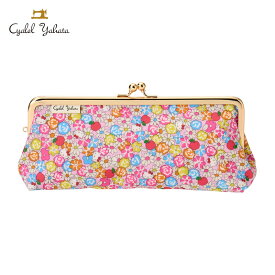 ハローキティ リバティ・ファブリックス ガマ口ペンケース（ハローキティ50周年） ピンク