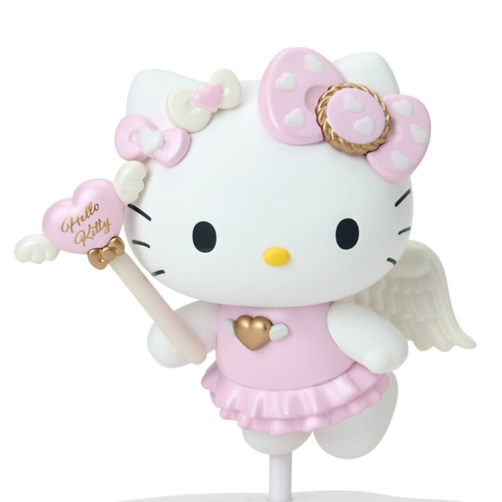 ☆ハローキティ☆陶器 フェアリーキティ オルゴール 森 クマ 