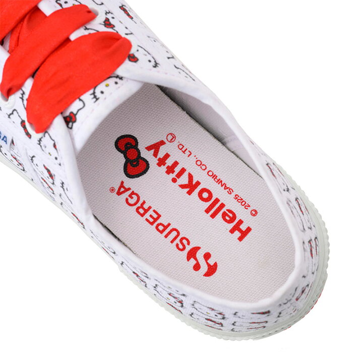 楽天市場】ハローキティ SUPERGA スニーカー ホワイト 36(23.0cm相当 