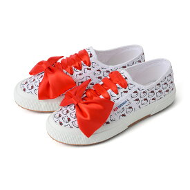 ハローキティ SUPERGA　スニーカー ホワイト 38(24.0cm相当)
