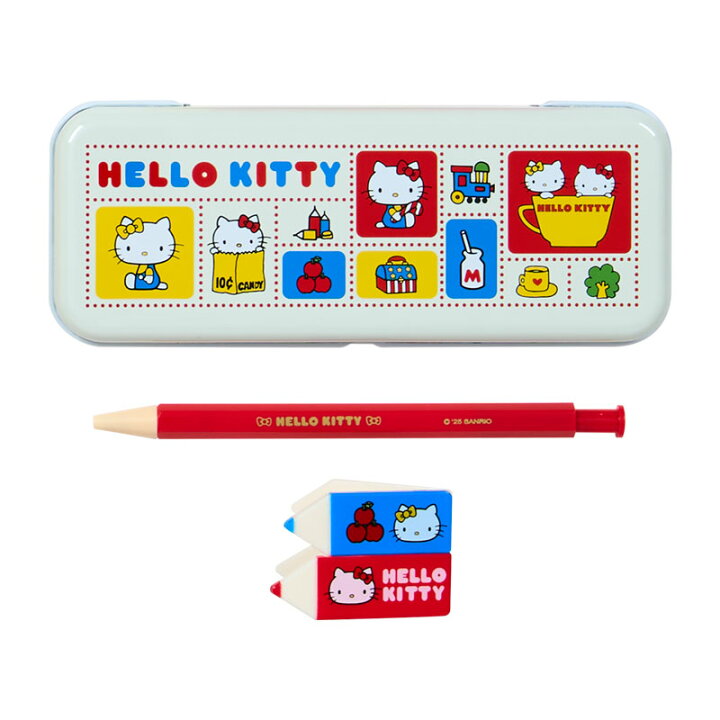 楽天市場】ハローキティ お道具箱＆文具セット（身の回り雑貨 
