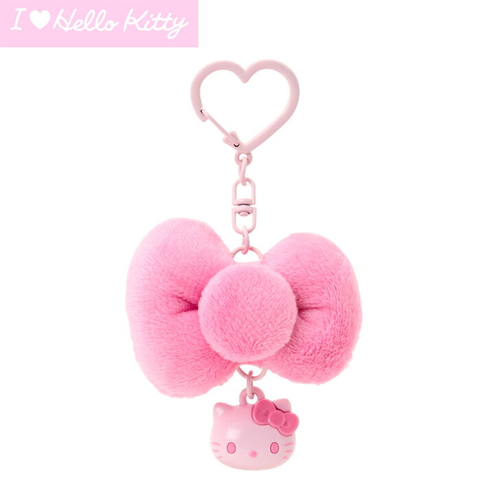 楽天市場】ハローキティ リボンキーホルダー（I Love Hello Kitty 