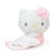 ハローキティ ぬいぐるみ（しろふわ雲でおひるね）