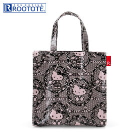 ハローキティ ROOTOTE スクエア ラミネートトートバッグ