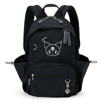バッグクロミ クロミリュック大きい KUROMI リュック F 黒 キッズ 